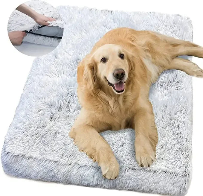 Plush Dog Bed Mat