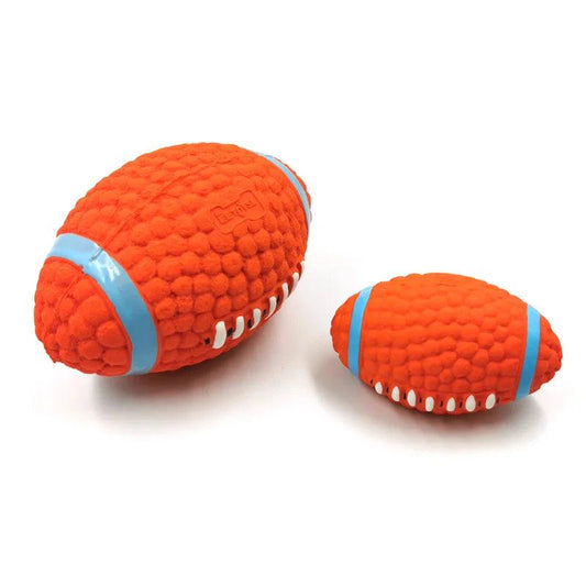 Dog Rugby Ball Toy - Larrys Pet Store