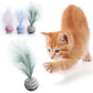 Cat Ball Feather Toy