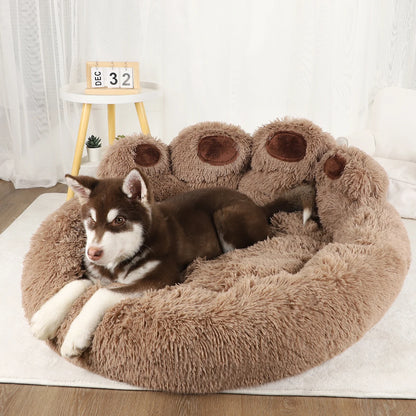 Dog Paw Shaped Bed